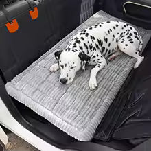 Cooling Striped Car Dog Bed Mat
