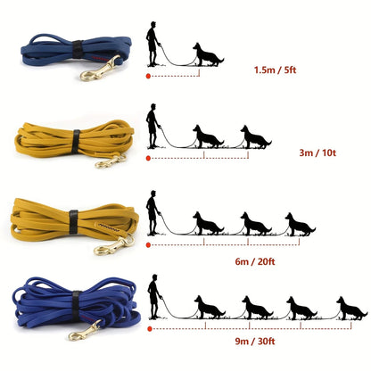Waterproof PVC Dog Training Leash