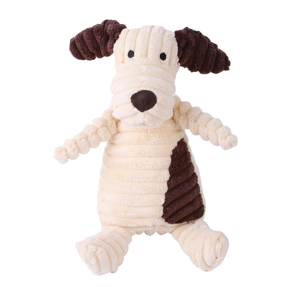 Reinforced Corduroy Plush Companion