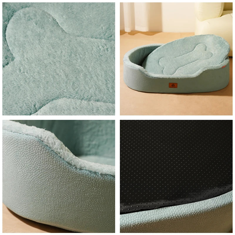 Waterproof Bolster Dog Couch Bed