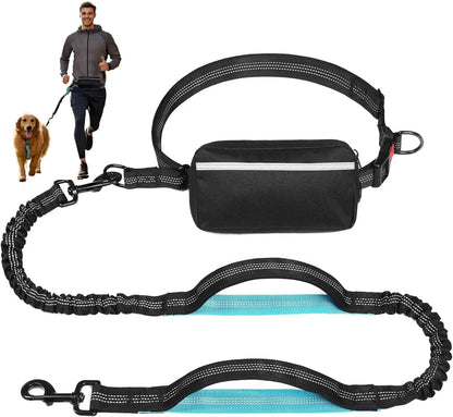 Bungee Waist Running Dog Leash