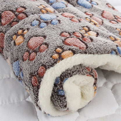 Double-Sided Plush Pet Mat