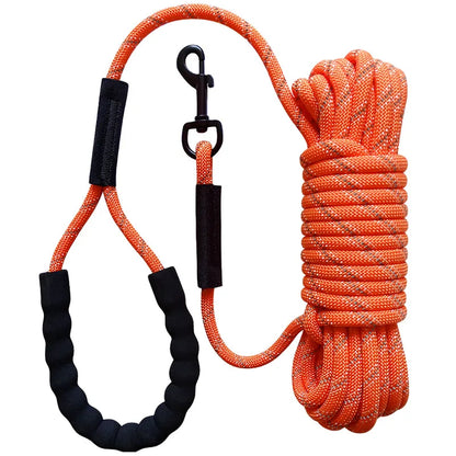 Long Reflective Dog Training Leash