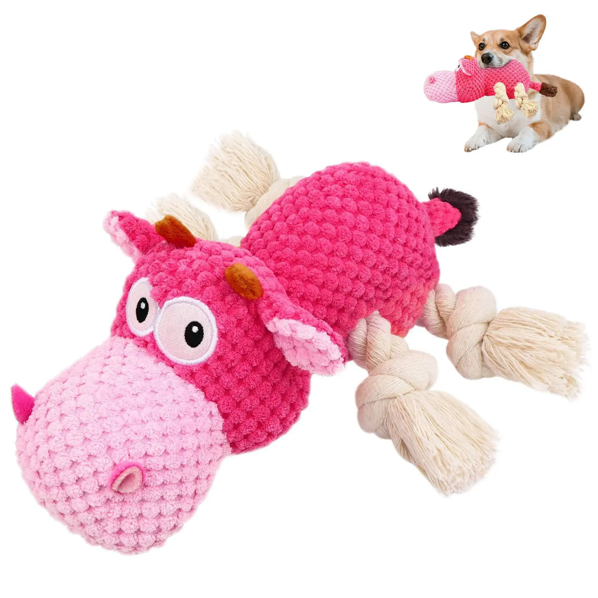 Plush Squeaky Dog Toy