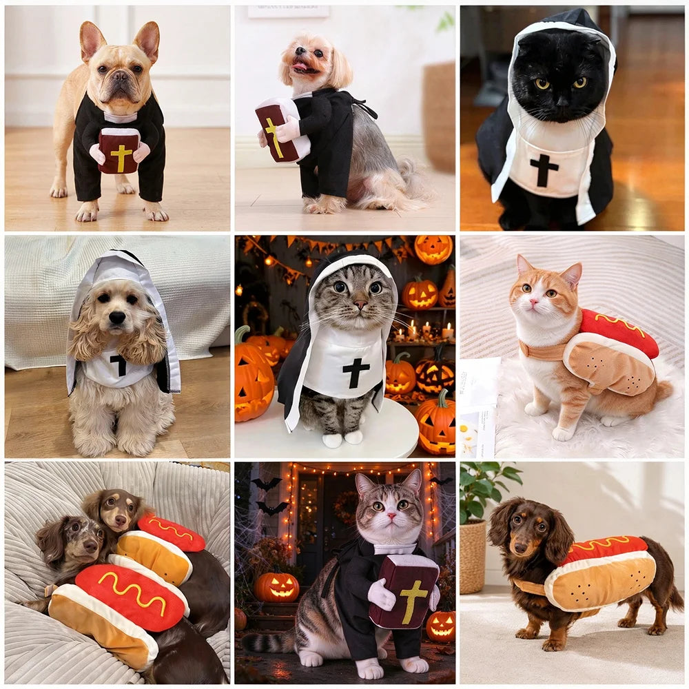 Funny Halloween Pet Cosplay Costume