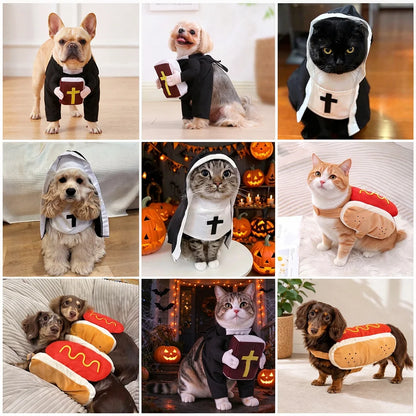 Funny Halloween Pet Cosplay Costume