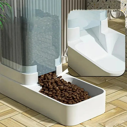 Automatic Gravity-Fed Feeding & Water Station
