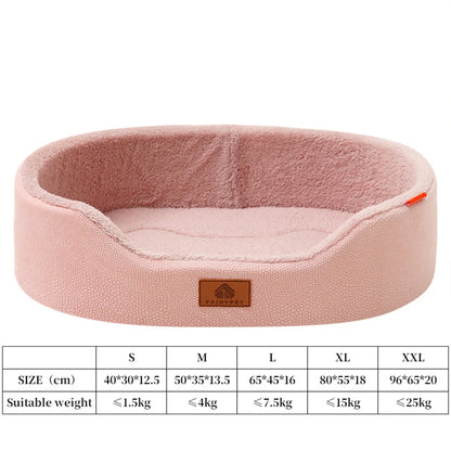 Waterproof Bolster Dog Couch Bed