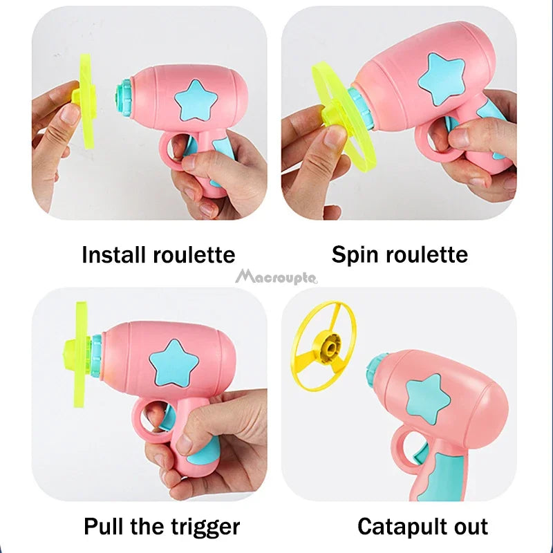 Flying Disc Launcher Cat Toy