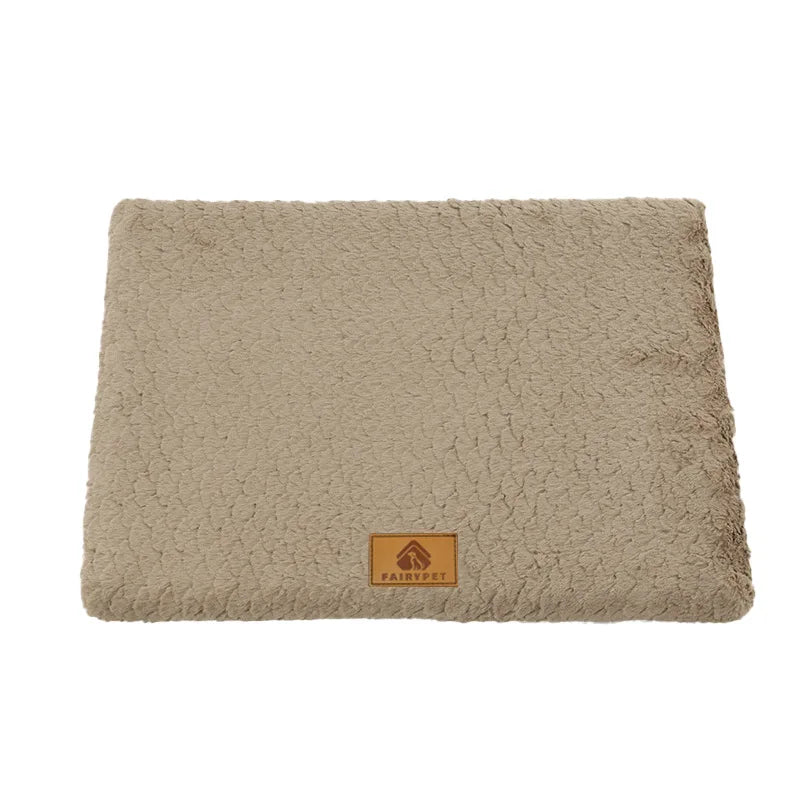 Faux Fur Pet Bed with Washable Cover
