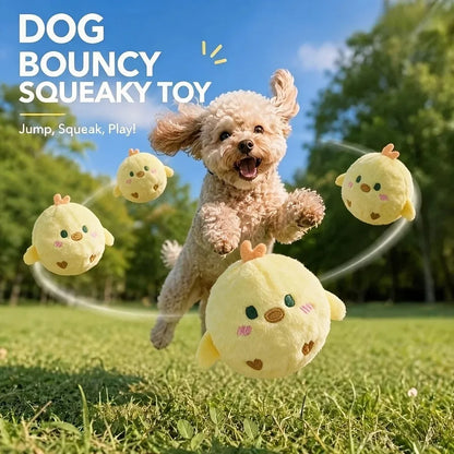 Squeaky Bouncing Chick Ball