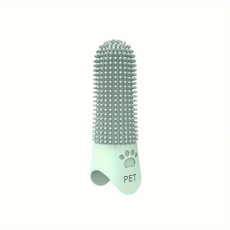 360 Silicone Pet Finger Toothbrush