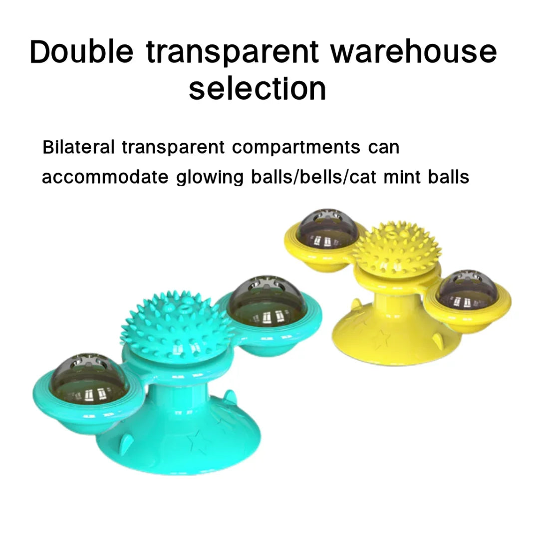 Windmill Turntable Cat Toy