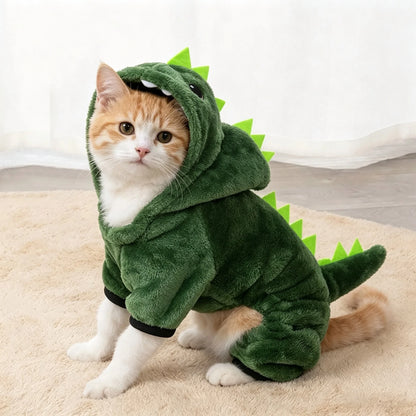 Dinosaur Dog Hoodie Costume
