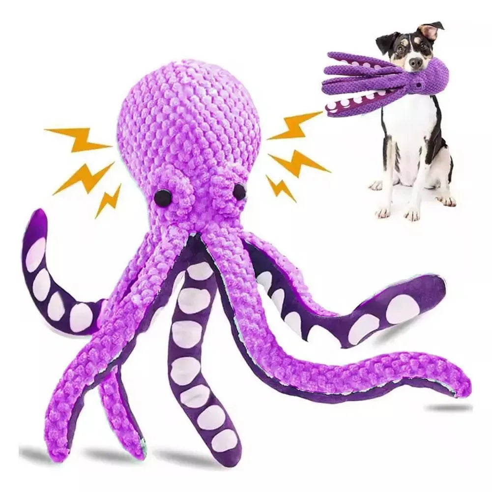 Interactive Octopus Puzzle Plush