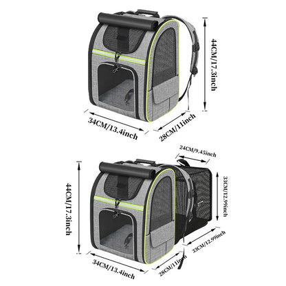 Expandable Cat Carrier Backpack
