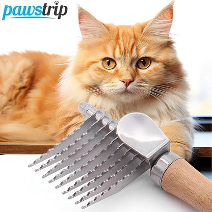 Steel Deshedding Dog Comb