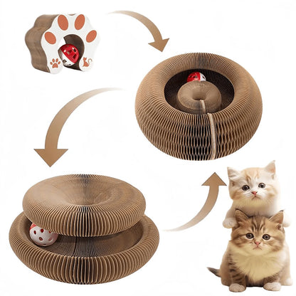 Foldable Cardboard Cat Scratcher