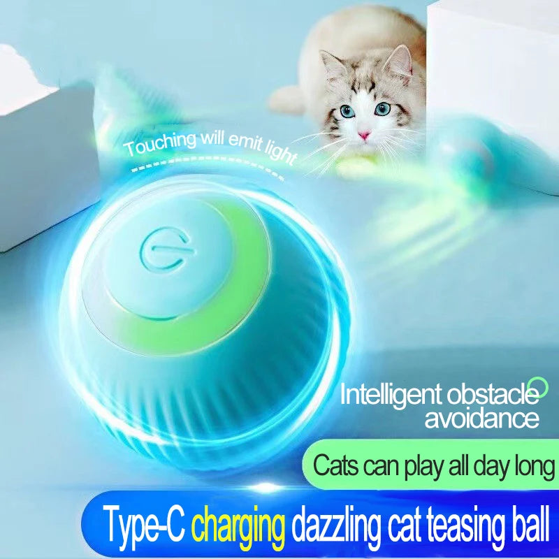 Automatic Rolling Ball Cat Toy