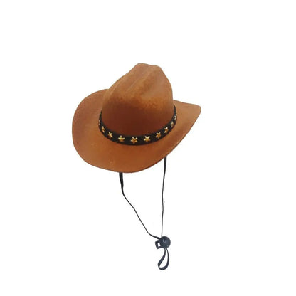 Adjustable Cowboy Pet Hat
