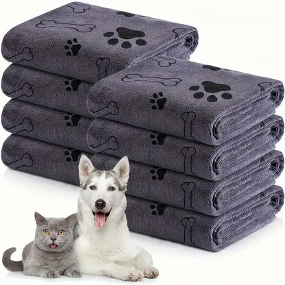 Quick-Dry Microfiber Dog Towel