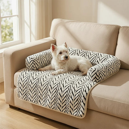 Bolstered Pet Sofa Bed Mat