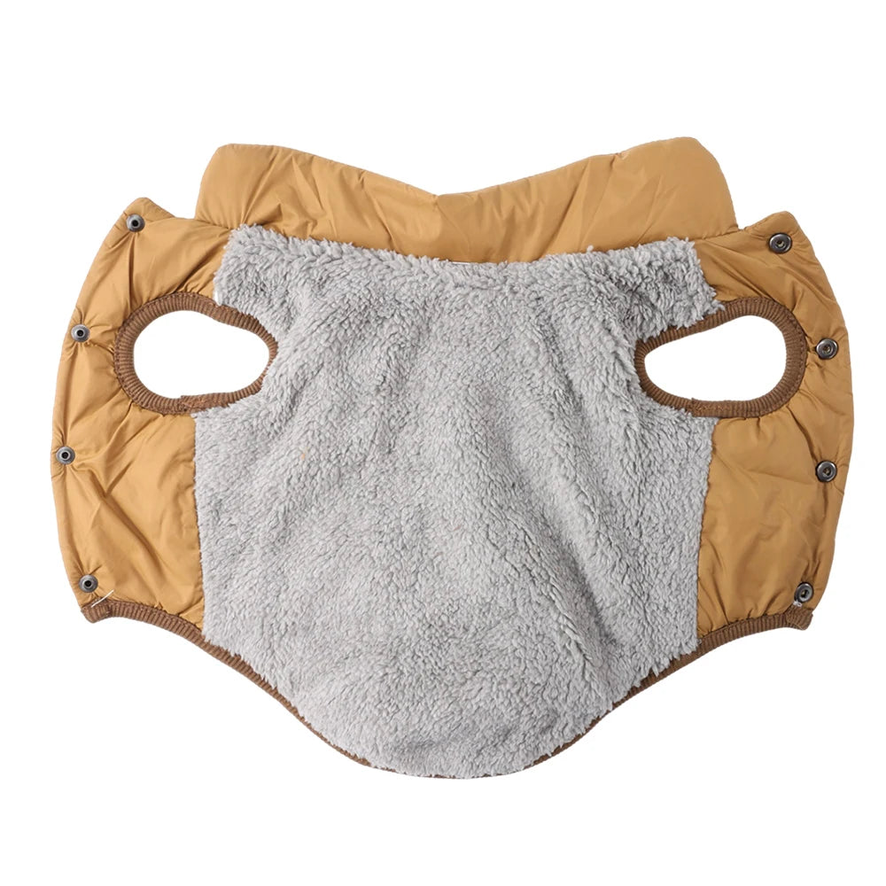 Fleece Waterproof Dog Vest