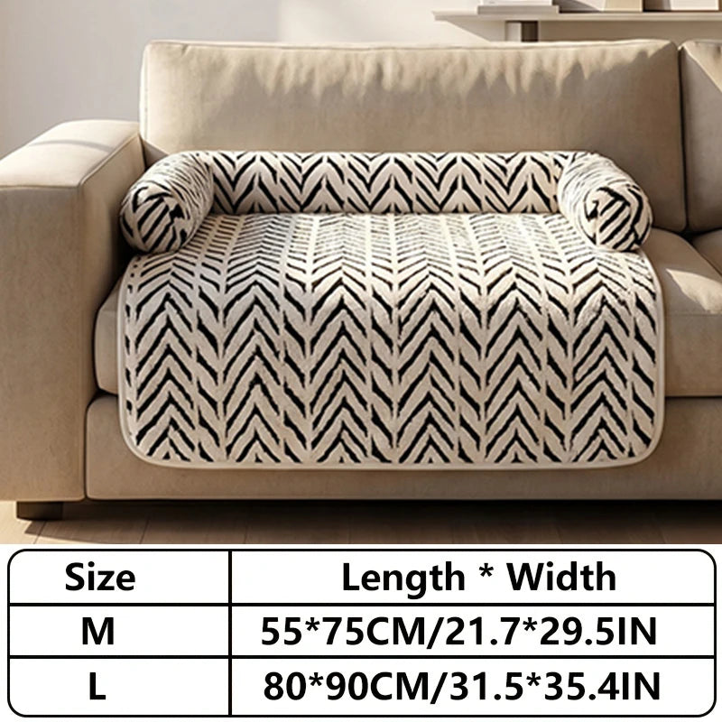Bolstered Pet Sofa Bed Mat