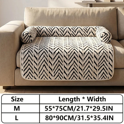 Bolstered Pet Sofa Bed Mat