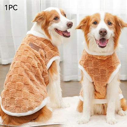 Flannel Dog Sweater