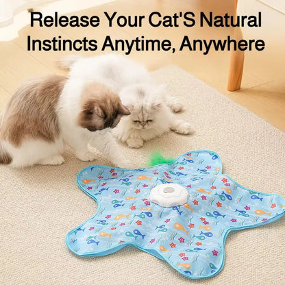 Hide and Seek Mouse Cat Toy