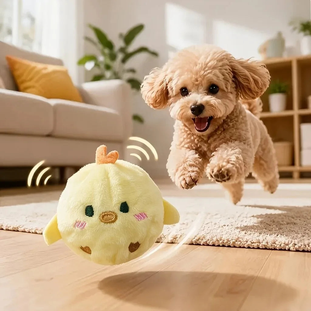 Squeaky Bouncing Chick Ball