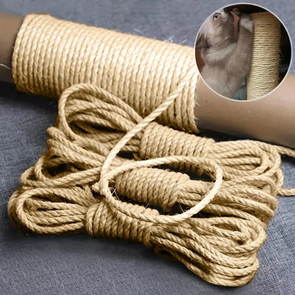 Natural Sisal Cat Scratcher Rope