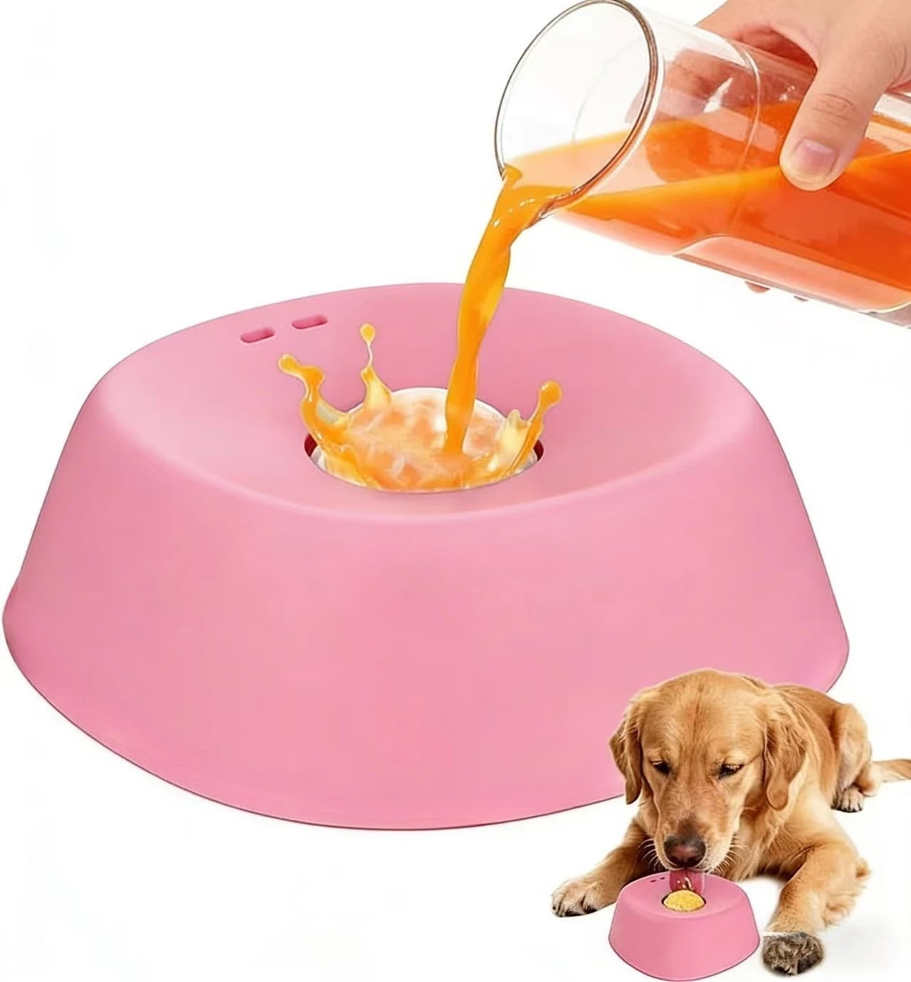 Slow Feeder Lick Bowl