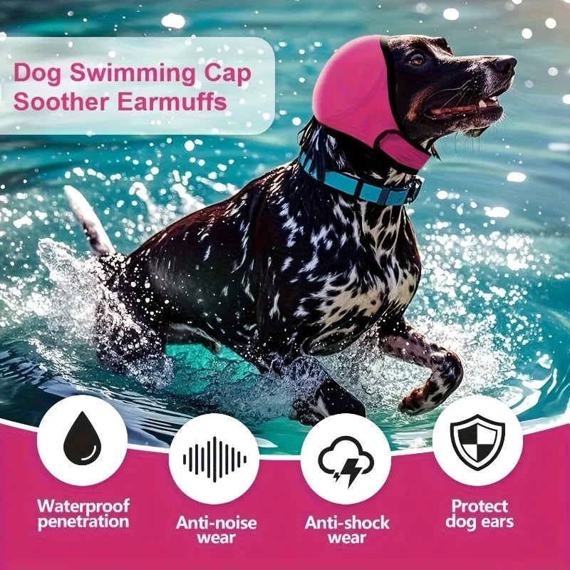 Adjustable Dog Noise-Muffling Earmuffs