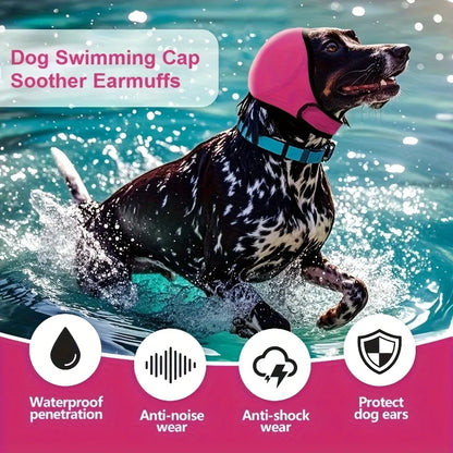 Adjustable Dog Noise-Muffling Earmuffs