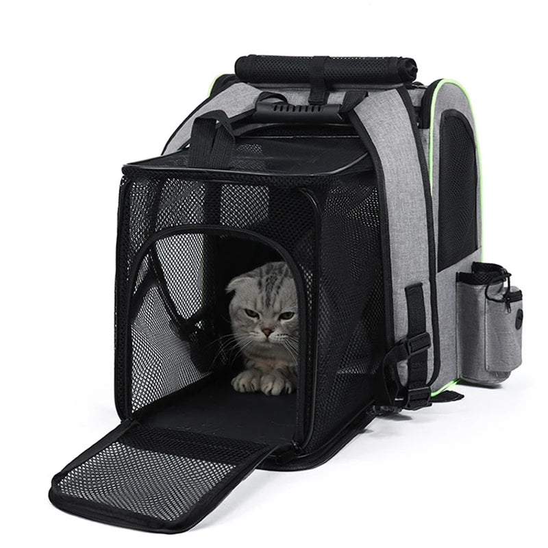 Expandable Cat Carrier Backpack