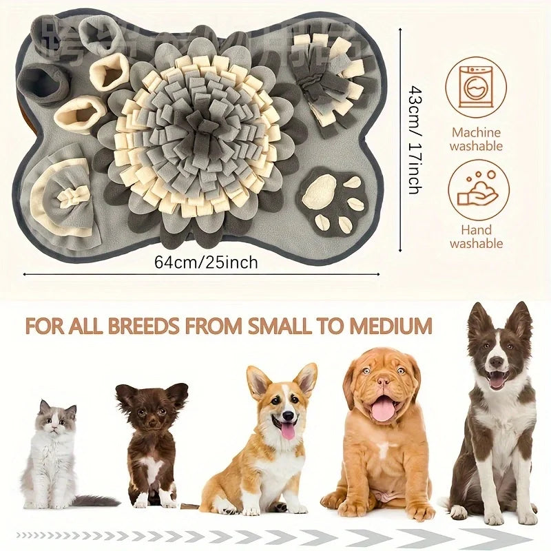 Dog Snuffle Mat for Slow Feeding