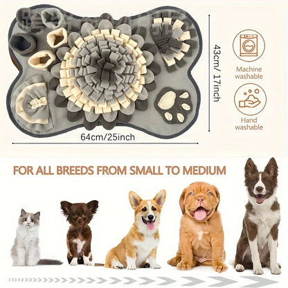 Dog Snuffle Mat for Slow Feeding