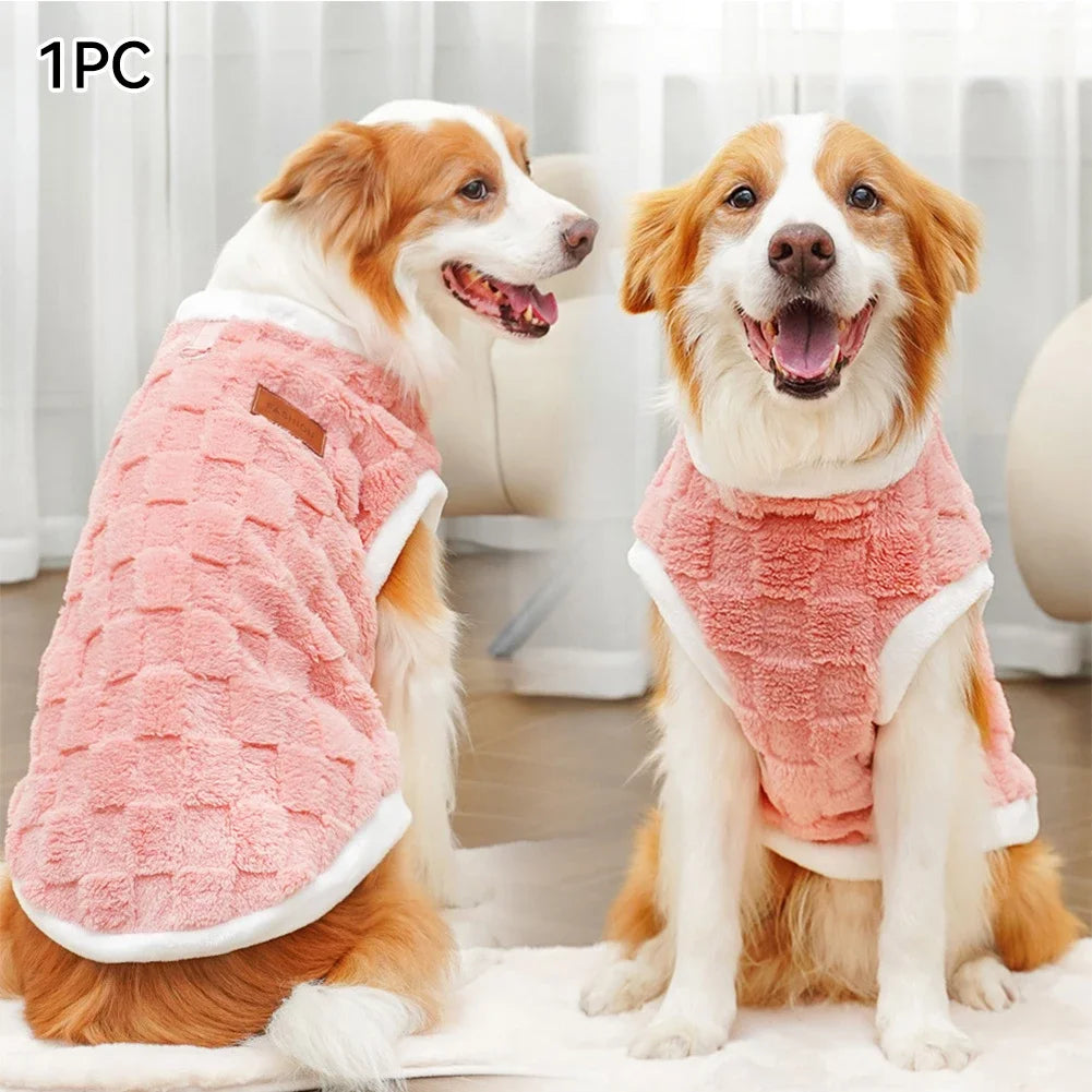 Flannel Dog Sweater
