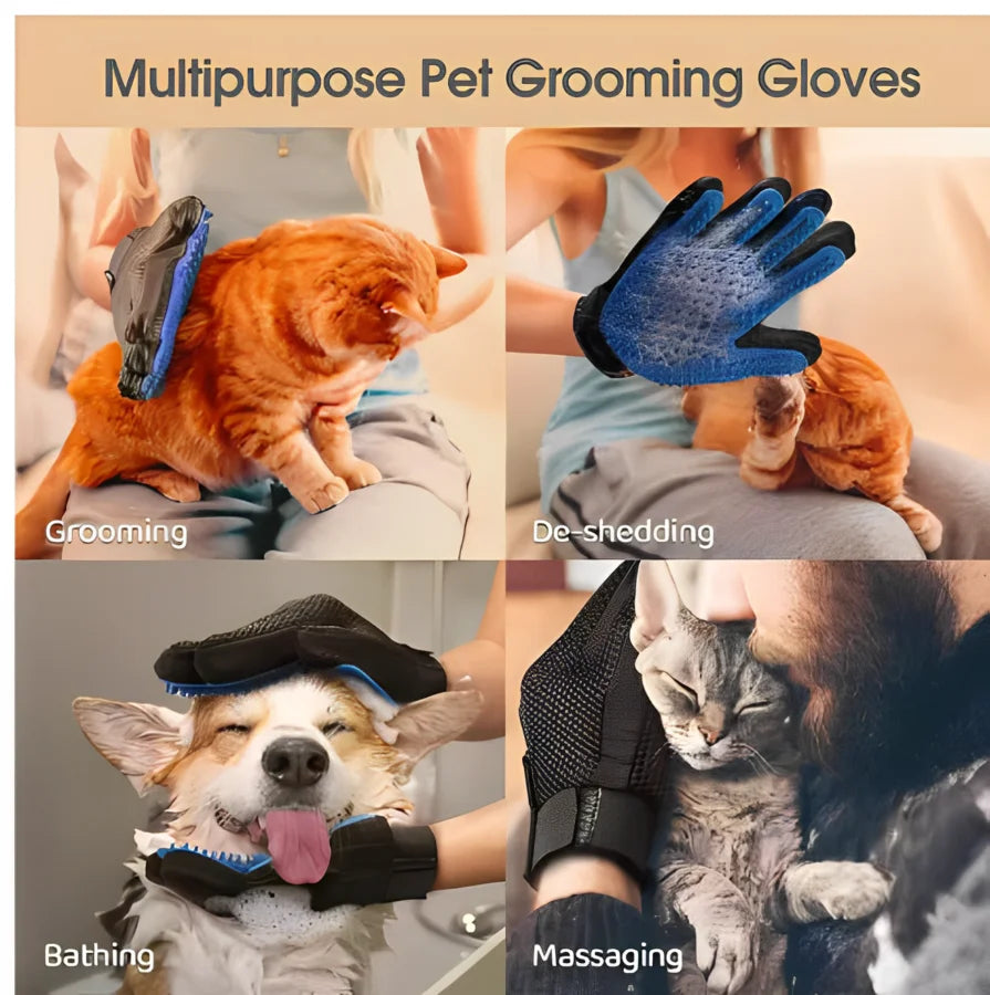 Deshedding Grooming Glove