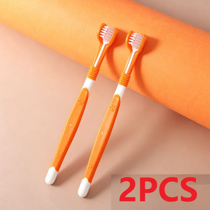 3-Sided Pet Toothbrush