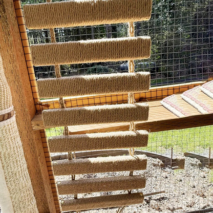 Sisal Cat Climbing Ladder Bridge