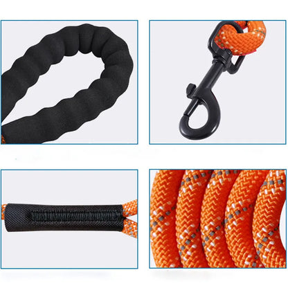 Long Reflective Dog Training Leash