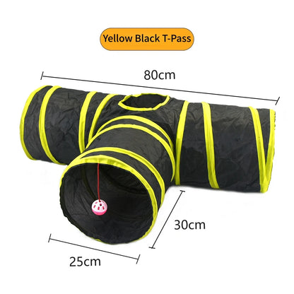 Foldable Cat Play Tunnel