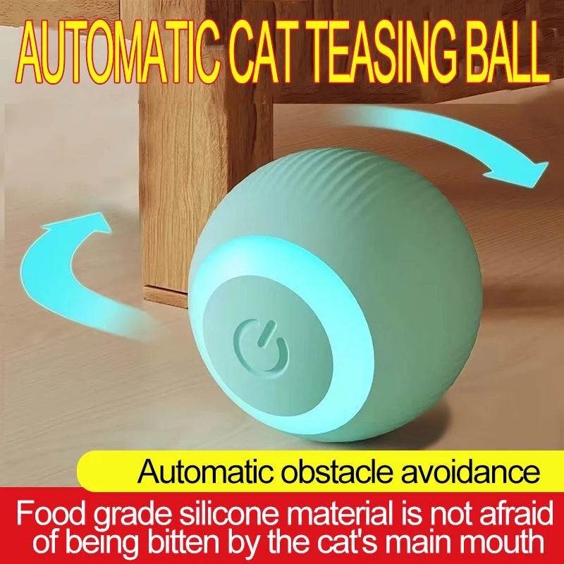 Automatic Rolling Ball Cat Toy
