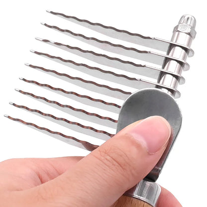 Steel Deshedding Dog Comb