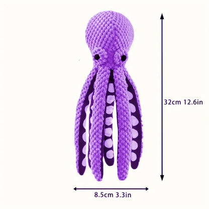 Interactive Octopus Puzzle Plush