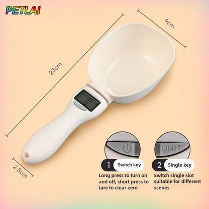 Digital Pet Food Scoop Scale