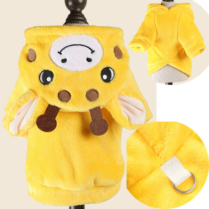 Funny Fleece Dog Halloween Costume